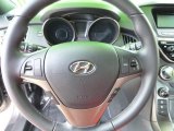 2013 Hyundai Genesis Coupe 3.8 R-Spec Steering Wheel