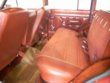 1979 Jeep Wagoneer 4x4 Rear Seat