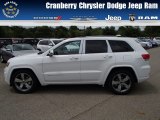 2014 Bright White Jeep Grand Cherokee Overland 4x4 #81455182