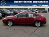 2013 Deep Cherry Red Crystal Pearl Chrysler 200 Limited Sedan #81455178
