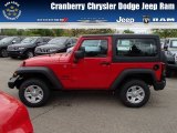 2013 Flame Red Jeep Wrangler Unlimited Sport 4x4 #81455176