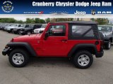 2013 Flame Red Jeep Wrangler Sport 4x4 #81455174
