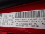 2013 Wrangler Color Code for Flame Red - Color Code: PR4