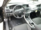 2013 Honda Accord EX-L V6 Coupe Black Interior