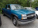 2003 Chevrolet Silverado 1500 LS Extended Cab 4x4 Front 3/4 View