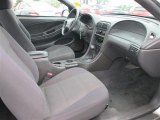 2002 Ford Mustang V6 Coupe Dark Charcoal Interior