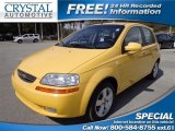 2008 Summer Yellow Chevrolet Aveo Aveo5 LS #81502520