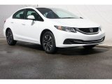 2013 Taffeta White Honda Civic EX Sedan #81502392