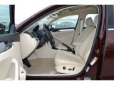 2013 Volkswagen Passat 2.5L SE Cornsilk Beige Interior