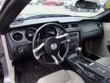 2011 Ford Mustang V6 Convertible Stone Interior