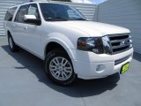 2013 White Platinum Tri-Coat Ford Expedition EL Limited #81524744