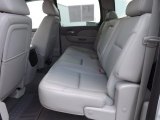 2011 GMC Sierra 1500 SLT Crew Cab 4x4 Rear Seat