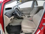 2011 Toyota Prius Hybrid V Bisque Interior