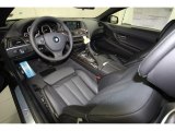 2014 BMW 6 Series 650i Convertible Black Interior