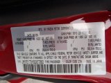 2006 RX-8 Color Code for Velocity Red Mica - Color Code: 27A