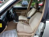 2005 Subaru Forester 2.5 XS Front Seat
