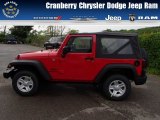 2013 Flame Red Jeep Wrangler Sport 4x4 #81540168