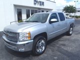 2013 Silver Ice Metallic Chevrolet Silverado 1500 LT Crew Cab #81540654