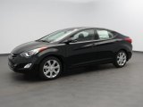 2013 Black Hyundai Elantra Limited #81540642