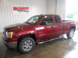 2013 Sonoma Red Metallic GMC Sierra 1500 SLE Extended Cab 4x4 #81540636