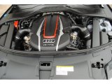 2013 Audi S8 4.0 TFSI quattro Sedan 4.0 FSI Twin-Turbocharged DOHC 32-Valve VVT V8 Engine