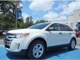 2013 White Suede Ford Edge SE EcoBoost #81540150