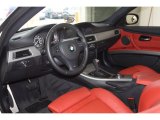 2013 BMW 3 Series 328i Coupe Coral Red/Black Interior