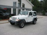 2000 Stone White Jeep Wrangler Sport 4x4 #81540621