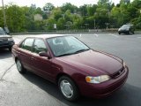 1998 Ruby Red Pearl Metallic Toyota Corolla LE #81540589