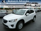 2014 Crystal White Pearl Mica Mazda CX-5 Touring AWD #81540129