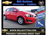 2012 Victory Red Chevrolet Sonic LS Hatch #81540548