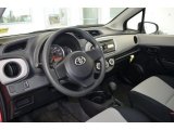 2013 Toyota Yaris L 5 Door Dark Gray Interior