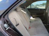 2003 Toyota Camry XLE Rear Seat