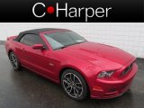 2013 Red Candy Metallic Ford Mustang GT Premium Convertible #81540524