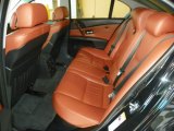 2007 BMW 5 Series 525i Sedan Rear Seat