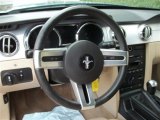 2005 Ford Mustang V6 Deluxe Convertible Steering Wheel