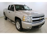 2008 Silver Birch Metallic Chevrolet Silverado 1500 LT Extended Cab 4x4 #81583889