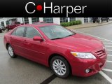 2010 Barcelona Red Metallic Toyota Camry XLE V6 #81583467