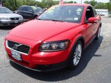 Passion Red Volvo C30 in 2009