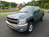 2013 Chevrolet Silverado 2500HD LT Extended Cab 4x4 Front 3/4 View