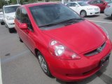 2007 Milano Red Honda Fit  #81583441