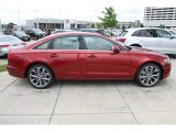 Garnet Red Pearl Effect Audi A6 in 2013