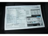2013 Audi A6 3.0T quattro Sedan Window Sticker