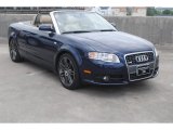 2009 Moro Blue Pearl Effect Audi A4 2.0T Cabriolet #81584135