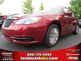 2013 Deep Cherry Red Crystal Pearl Chrysler 200 LX Sedan #81634316