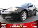 2013 Black Chrysler 200 LX Sedan #81634312