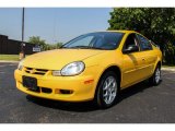 2002 Dodge Neon Solar Yellow