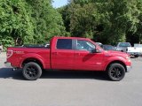 2011 Red Candy Metallic Ford F150 Lariat SuperCrew 4x4 #81634403