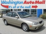 2002 Champagne Beige Hyundai Elantra GLS Sedan #81634285