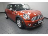 2011 Spice Orange Metallic Mini Cooper Hardtop #81634595